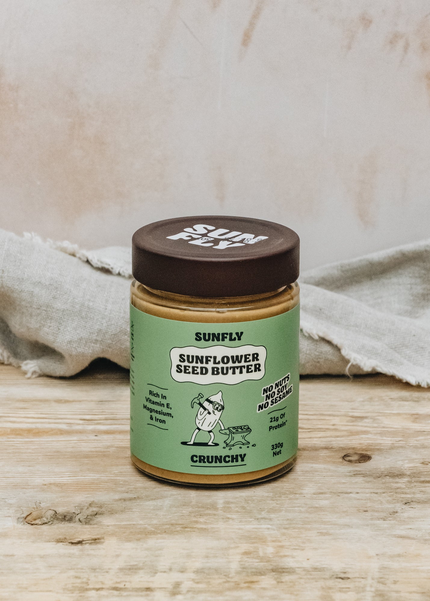 Crunchy Sunflower Seed Butter