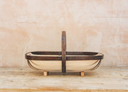 Rice Cuckmere Trug Garden Trug in Brown, size 6