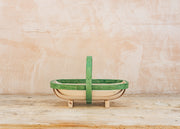 Rice Cuckmere Trug Garden Trug in Leaf Green, size 3