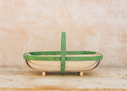 Rice Cuckmere Trug Garden Trug in Leaf Green, size 6