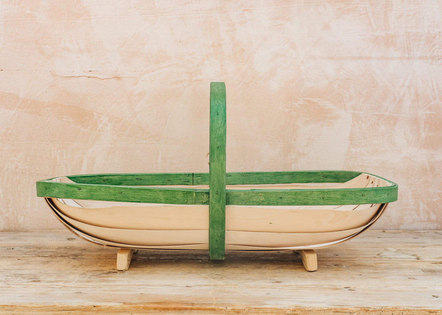 Rice Cuckmere Trug Garden Trug in Leaf Green, size 8