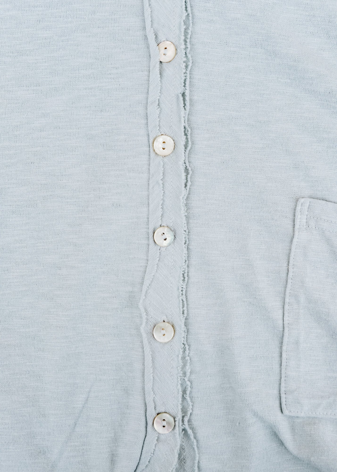 Cut Loose Cropped Pocket Cardigan in Moonlight