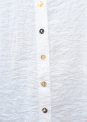 Cut Loose Fall Parachute Cropped Easy Shirt in Laundered