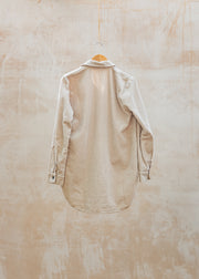 Cut Loose Lux Cord A-Line Shirt in Moonbeam
