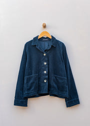 Barbour Lux Corduroy Cropped Jacket in Etan
