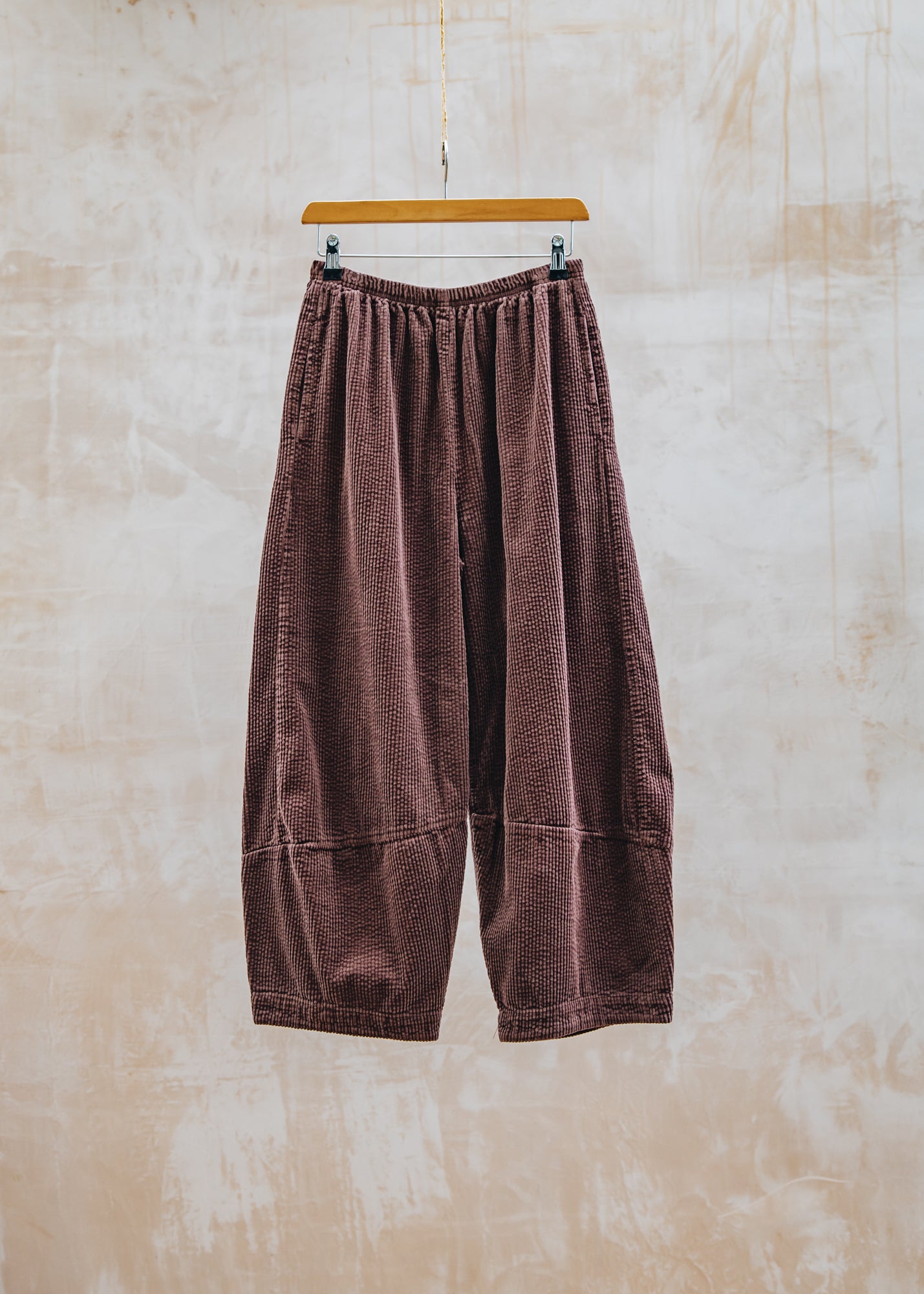 Lux Cord Lantern Pant in Cola