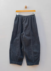 Cut Loose Lux Corduroy Lantern Pants in Iron