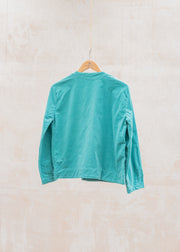 Cut Loose Mini Cord Barrel Sleeve Jacket in Riviera