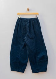 Cut Loose Mini Cord Lantern Pants in Etan