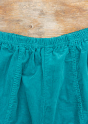 Cut Loose Mini Cord Lantern Trousers in Riviera