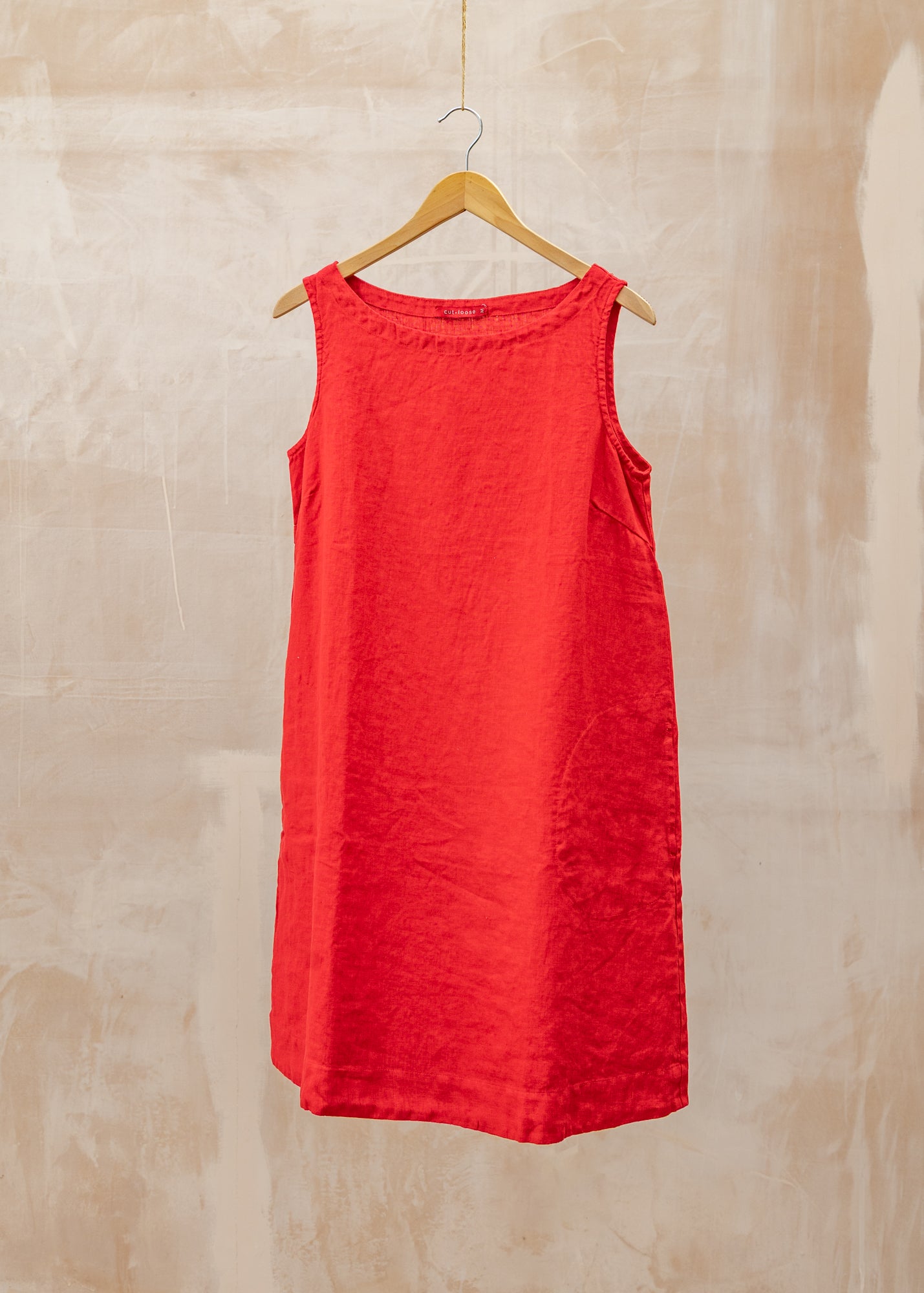 Modern Shift Dress in Cherry – Burford Garden Co