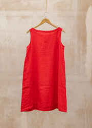 Cut Loose Modern Shift Dress in Cherry