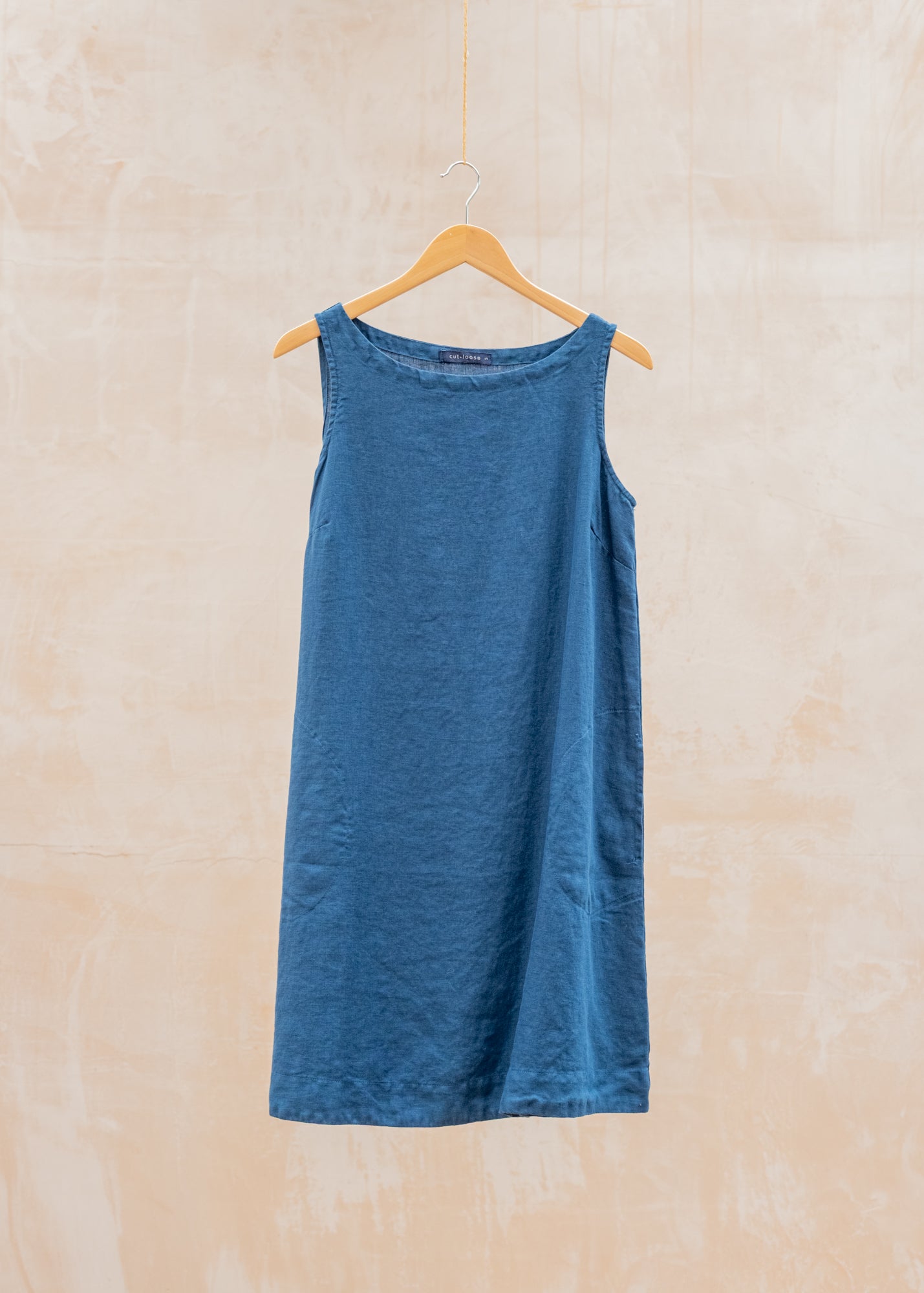 Modern Shift Dress in Naval Burford Garden Co. Modern Shift Dress in Naval Burford Garden Co.