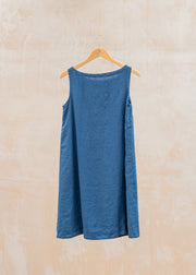 Cut Loose Modern Shift Dress in Naval