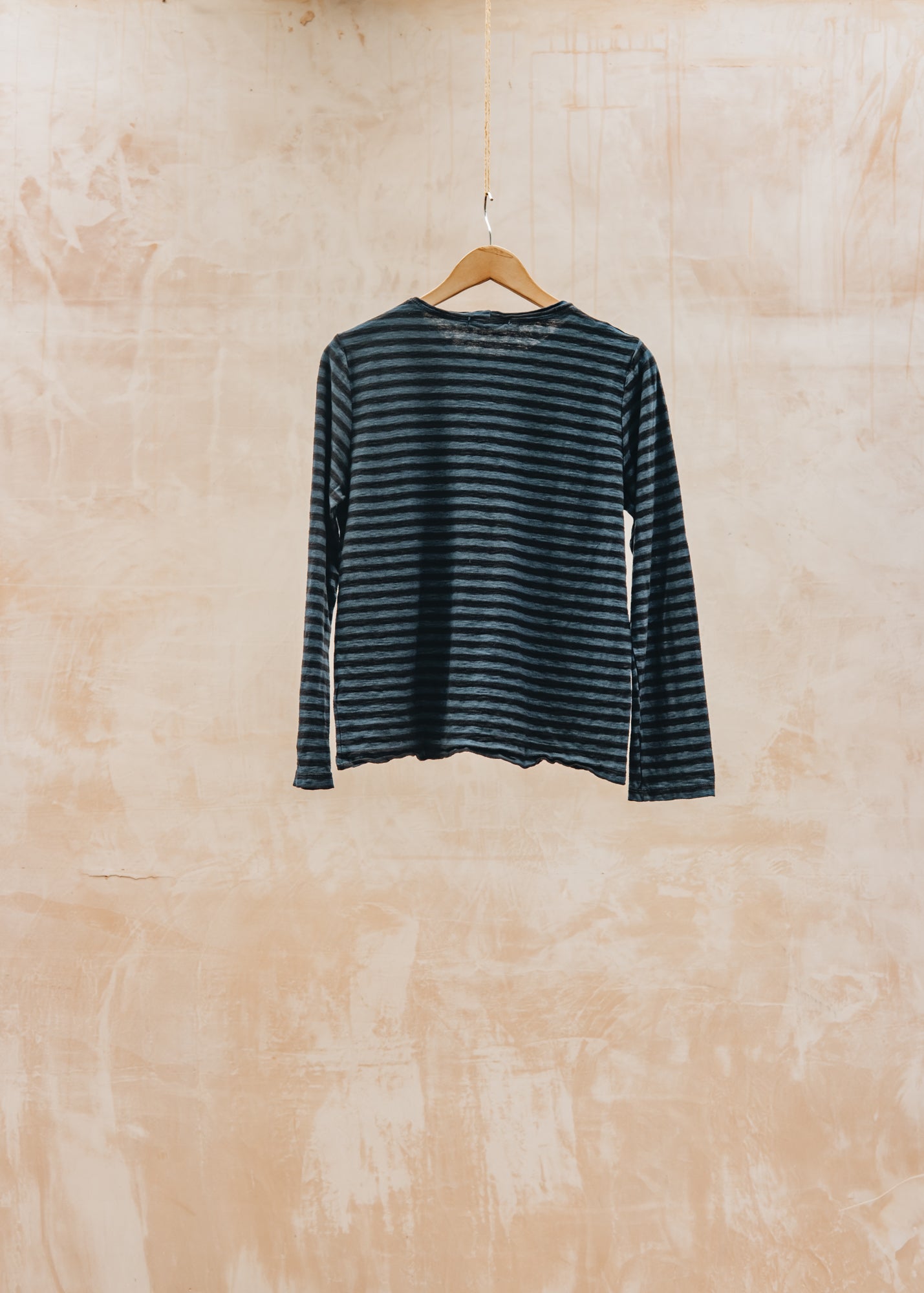 Cut Loose Oversized T-Shirt in Black Stripe and Etan