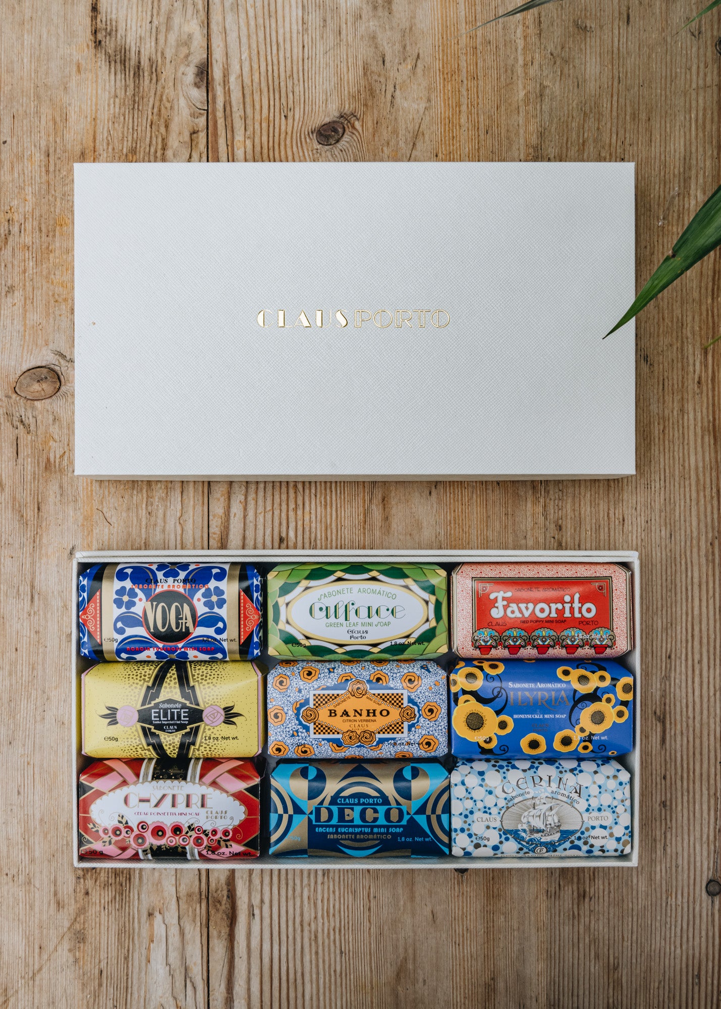 Art Deco Nine Mini Soap Gift Box