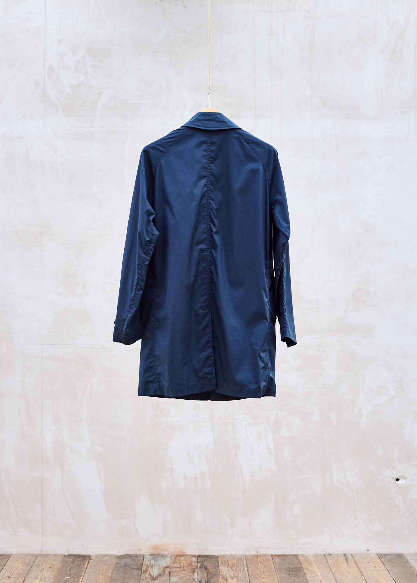 Kenny Ryder Dunhill Black Classic Raincoat - M