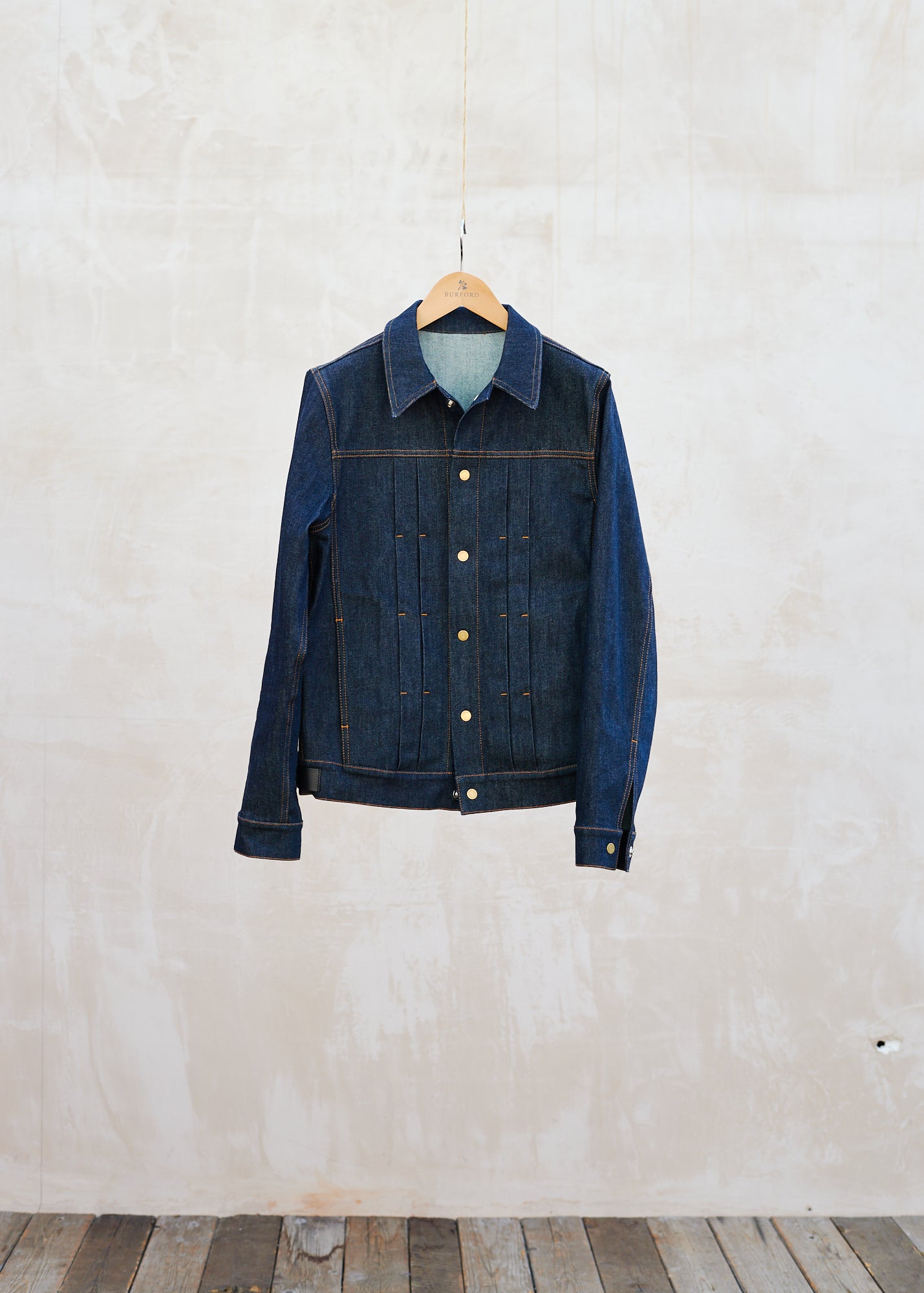 Dunhill Smart Denim Jacket with Brass Details - S