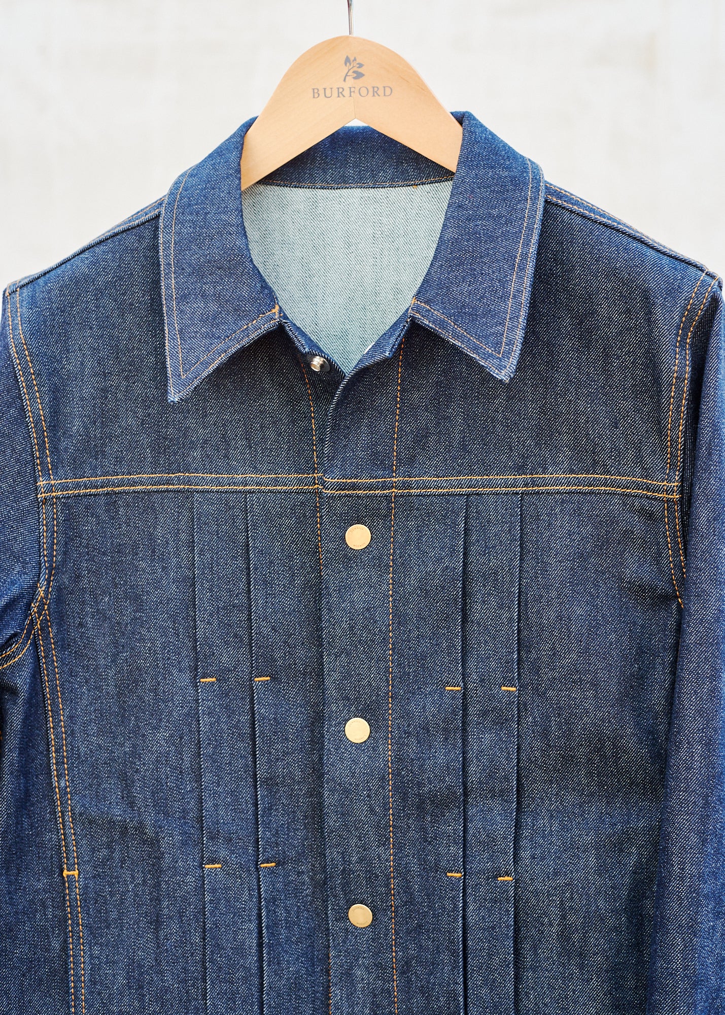 Dunhill Smart Denim Jacket with Brass Details - S