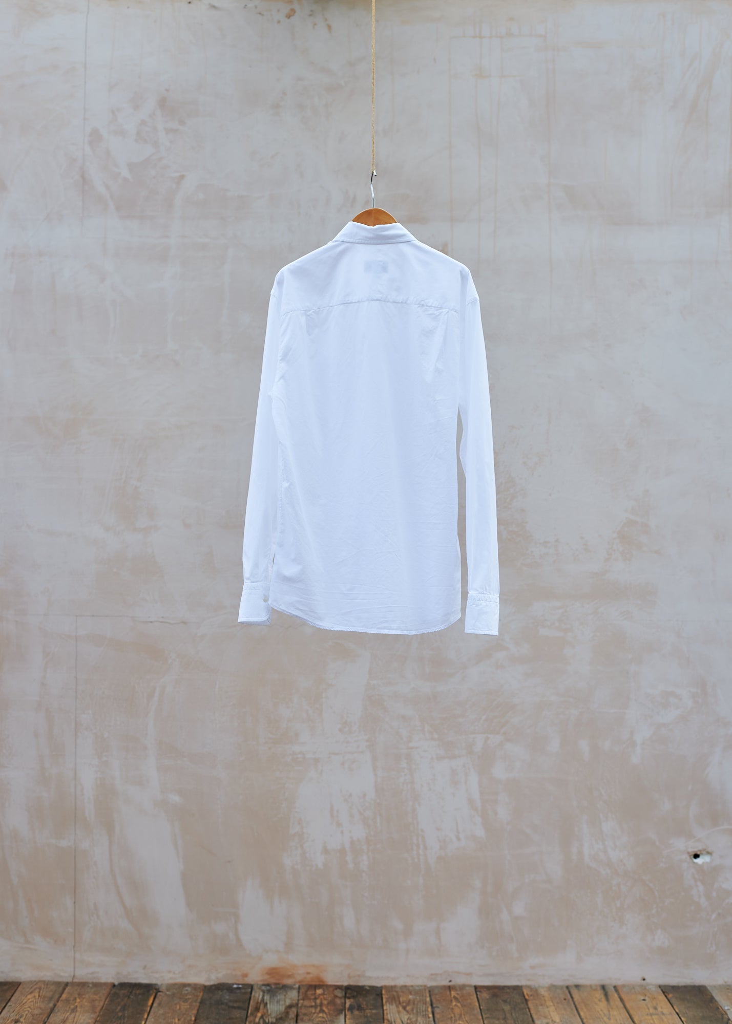 Kenny Ryder Dunhill White Lyocell Relaxed Shirt - M