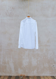 Kenny Ryder Dunhill White Lyocell Relaxed Shirt - M