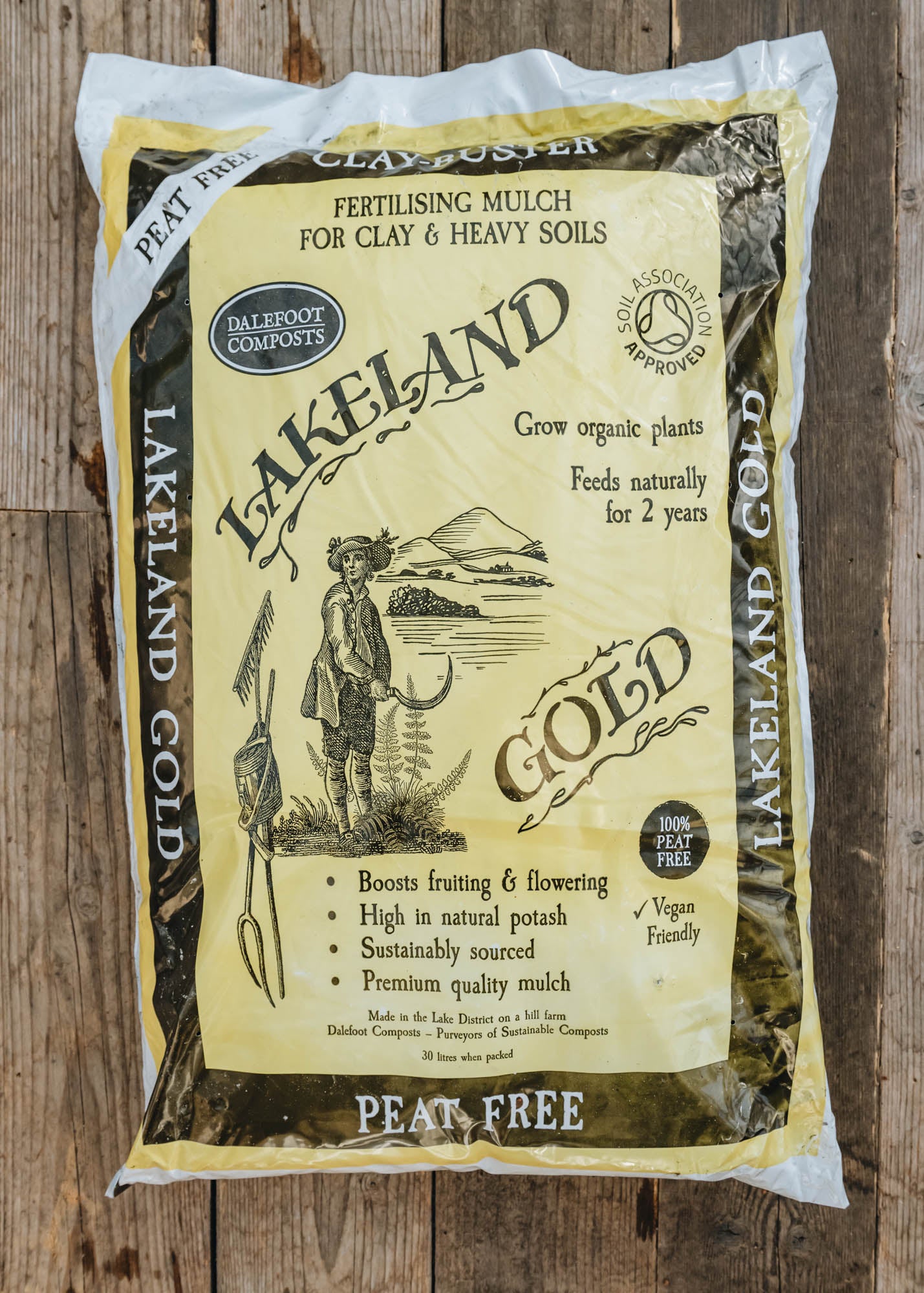 Lakeland Gold Compost, 40l