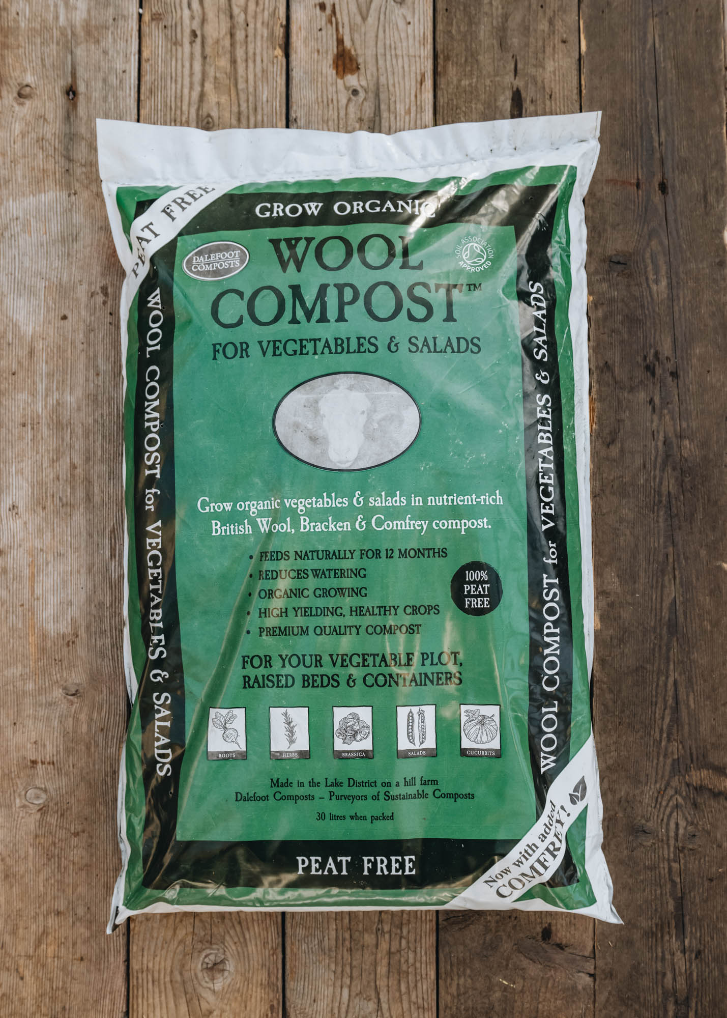 Wool Compost, 30l