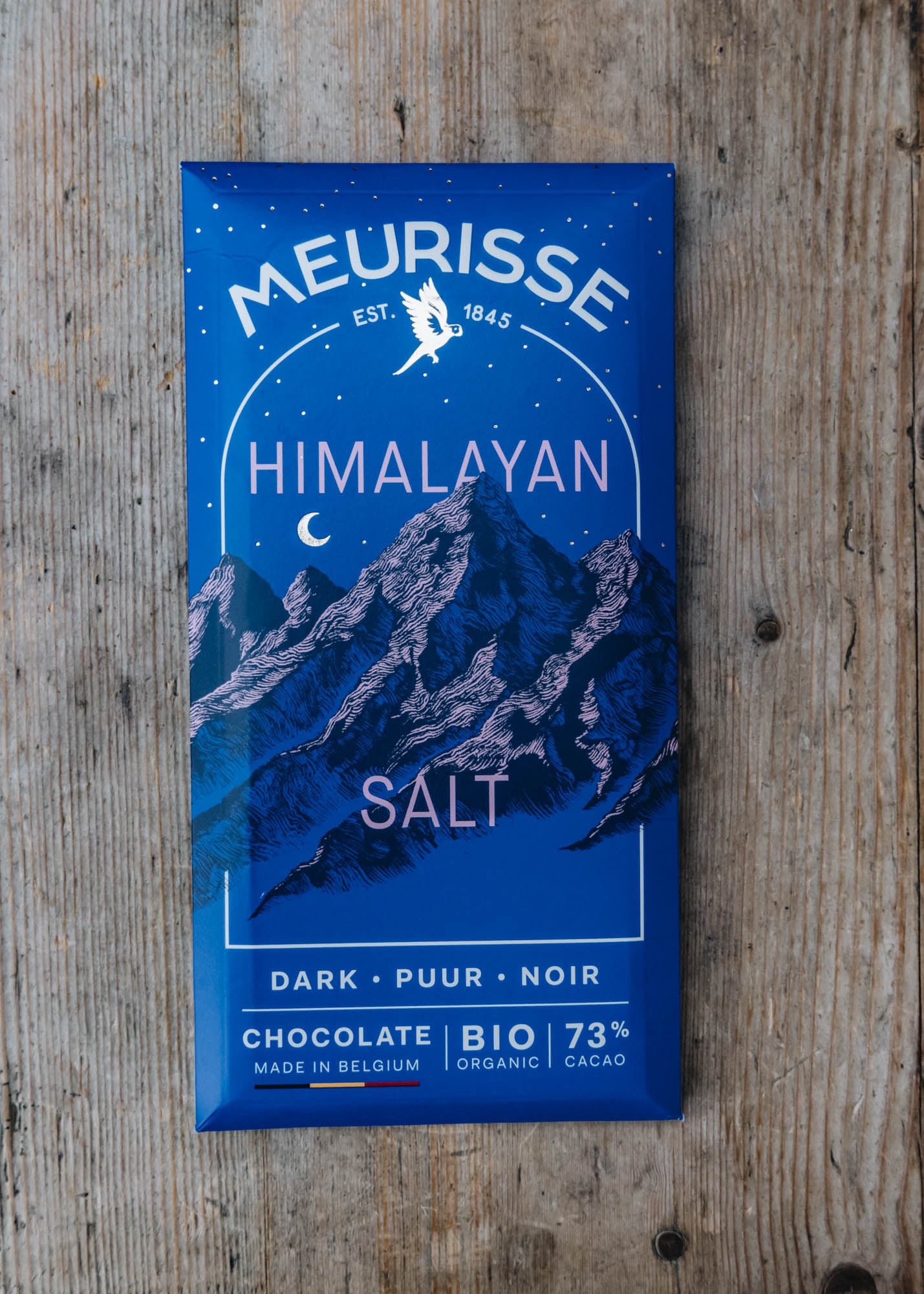 Meurisse Dark Chocolate Bar with Himalayan Salt