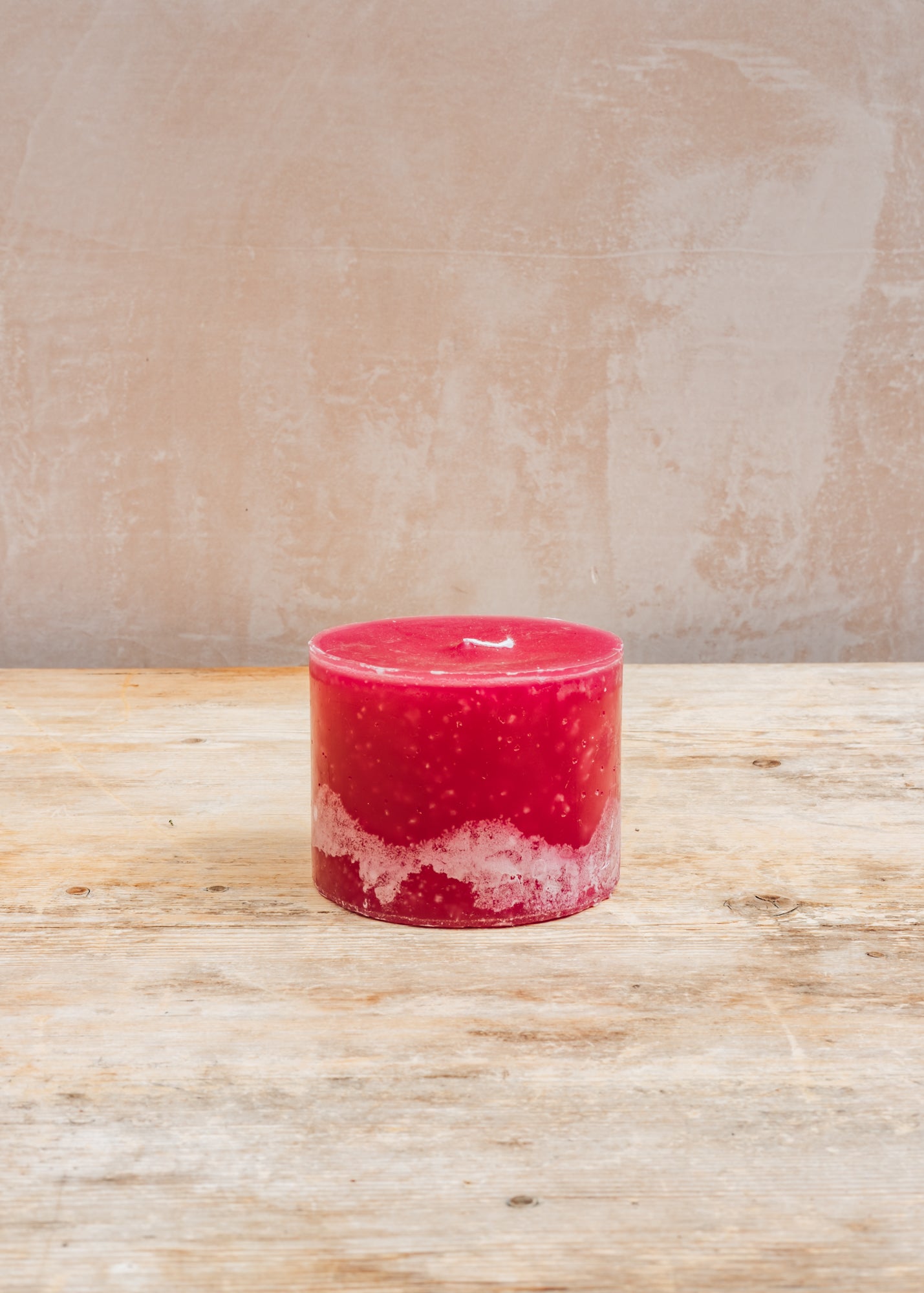 Venetico Marina Mini Super Candle 12x10cm in Crimson