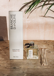 Branche D'Olive Tonka Tea Reed Diffuser, 100ml