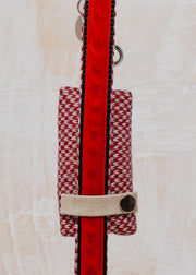 Stocky & Dee Dog Bag Holder in Rosehip and Dove