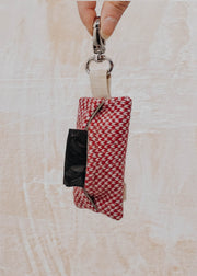 Stocky & Dee Stocky & Dee Dog Bag Holder in Rosehip and Dove