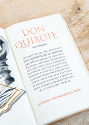 Books Don Quixote de la Mancha, 1930, Complete in Two Vols.