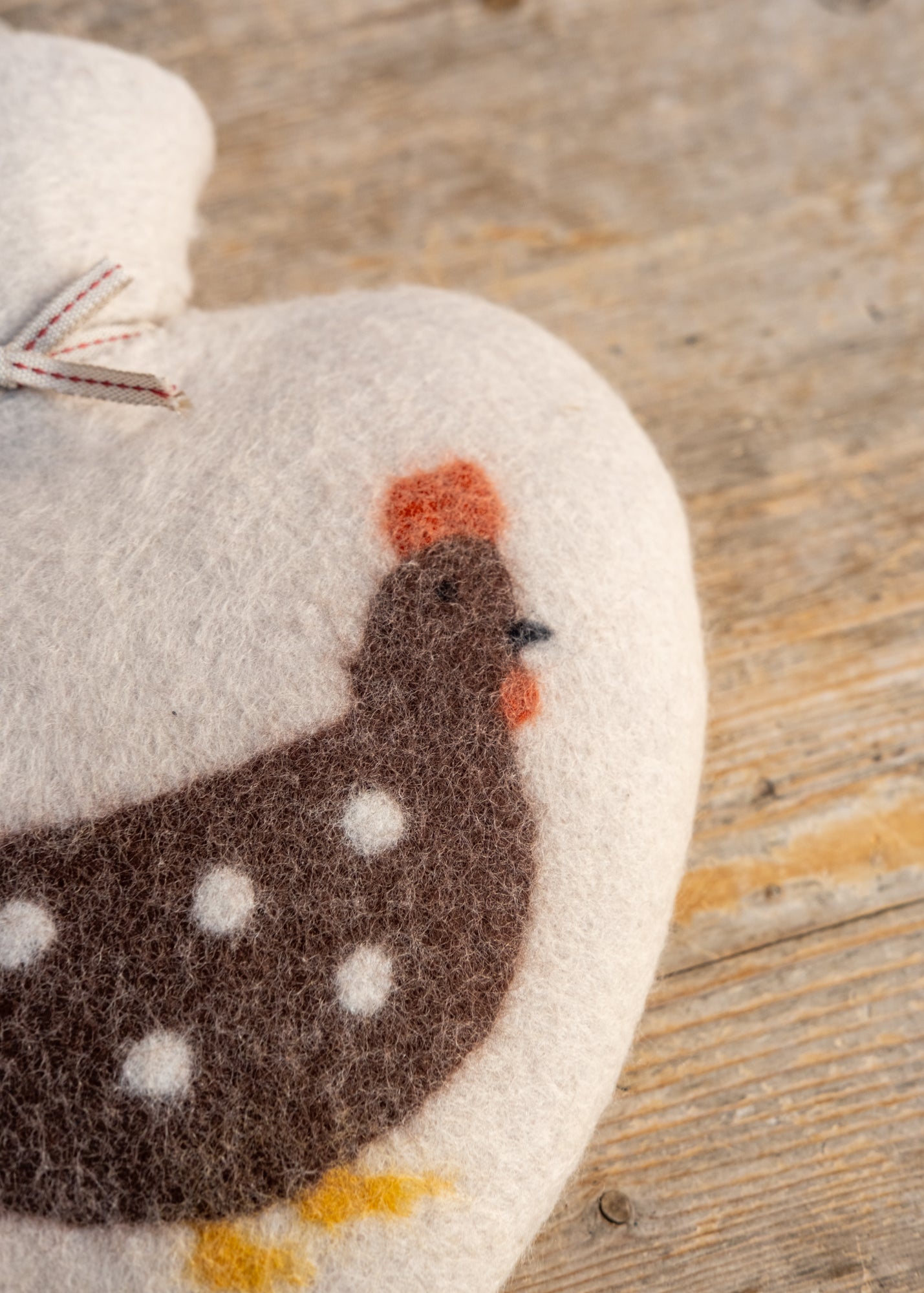 Dorothee Lehnen Chicken Hot Water Bottle in Peyote/Brown