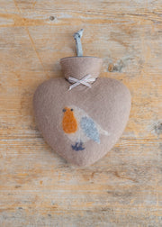 Robin Hot Water Bottle in Blind Date