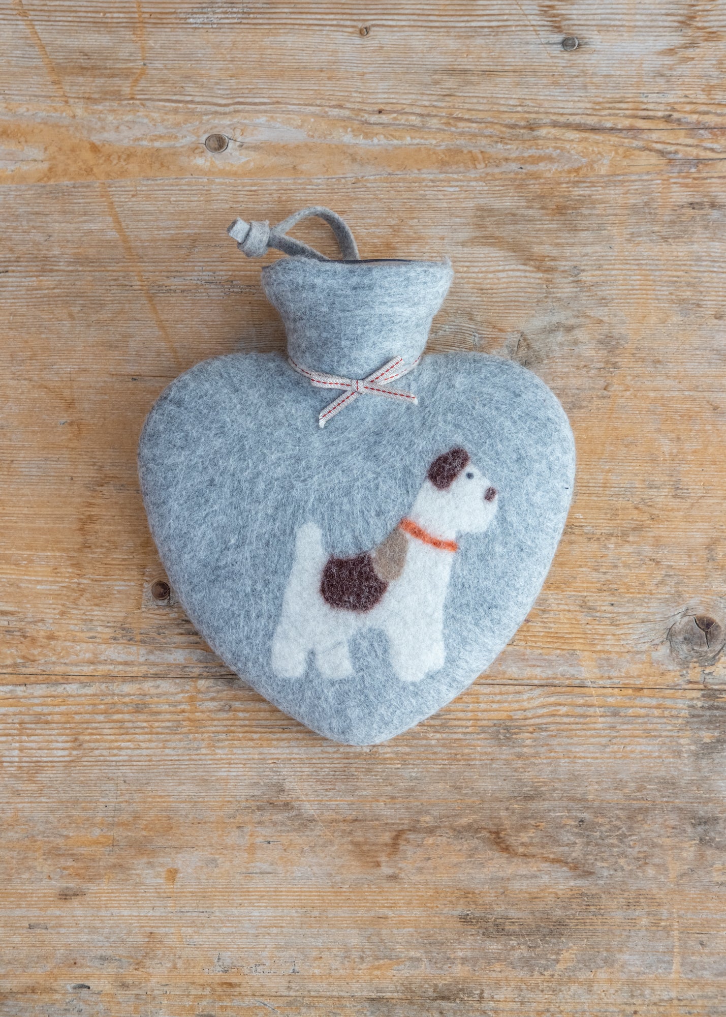 Terrier Hot Water Bottle in Caracul