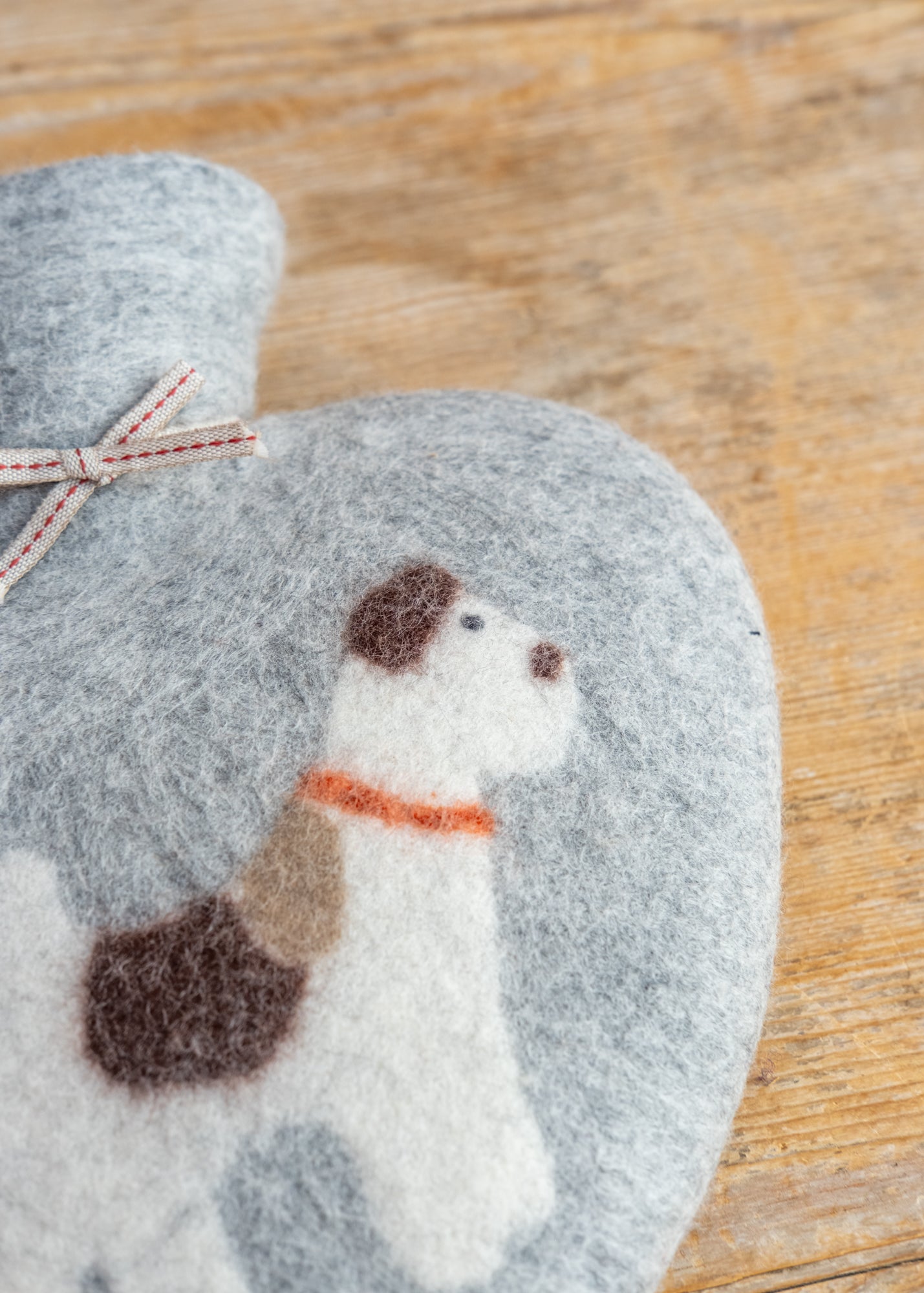 Dorothee Lehnen Terrier Hot Water Bottle in Caracul