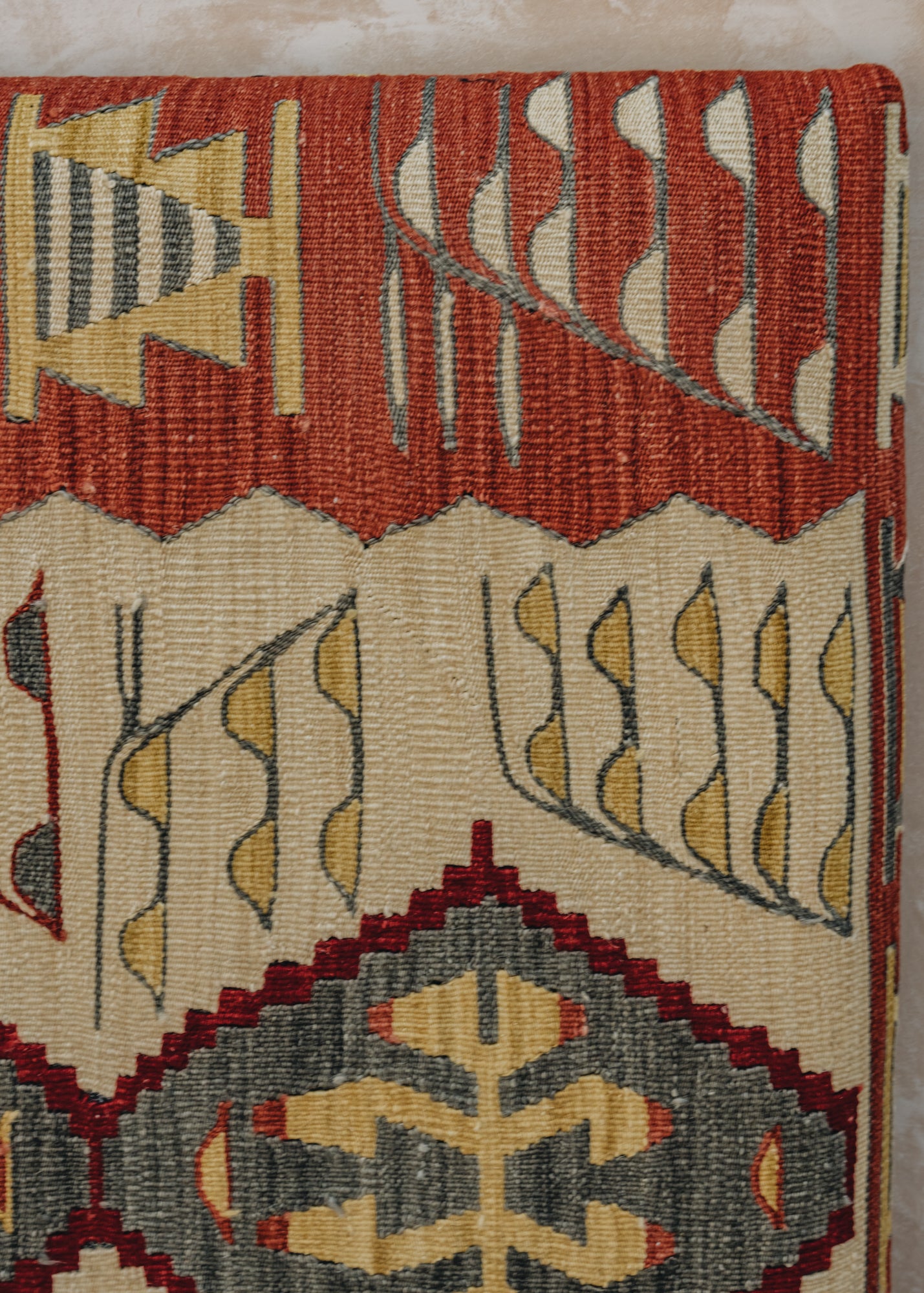 The Kilim Co. Kilim Headboard for Double Bed