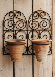 Wilstone Double Wall Planter with Pots