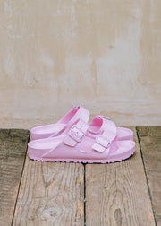 Women's Birkenstock Arizona EVA Narrow Sandals in Fondant Pink