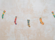 Festive Stockings Garland
