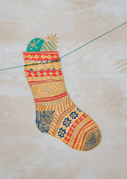 East End Press Festive Stockings Garland