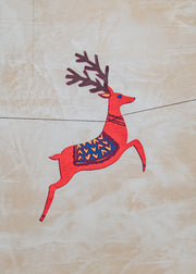 East End Press Reindeers Garland
