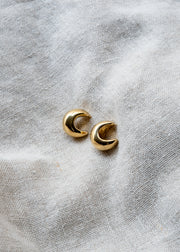 Edblad & Co. Small Bold Creole Earrings in Gold