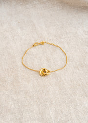 Chunky Eternal Bracelet in Gold