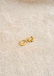 Helix Hoop Earrings in Gold