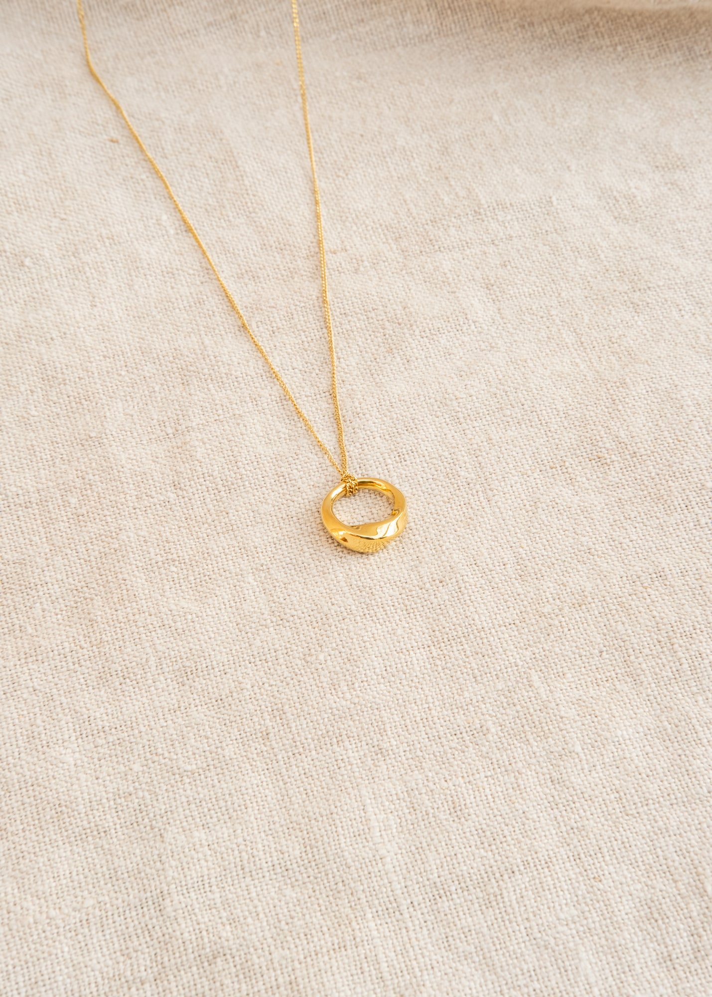 Helix Necklace in Gold