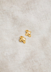 Large Alexa Studs in Gold