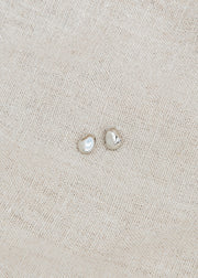 Leora Studs in Steel