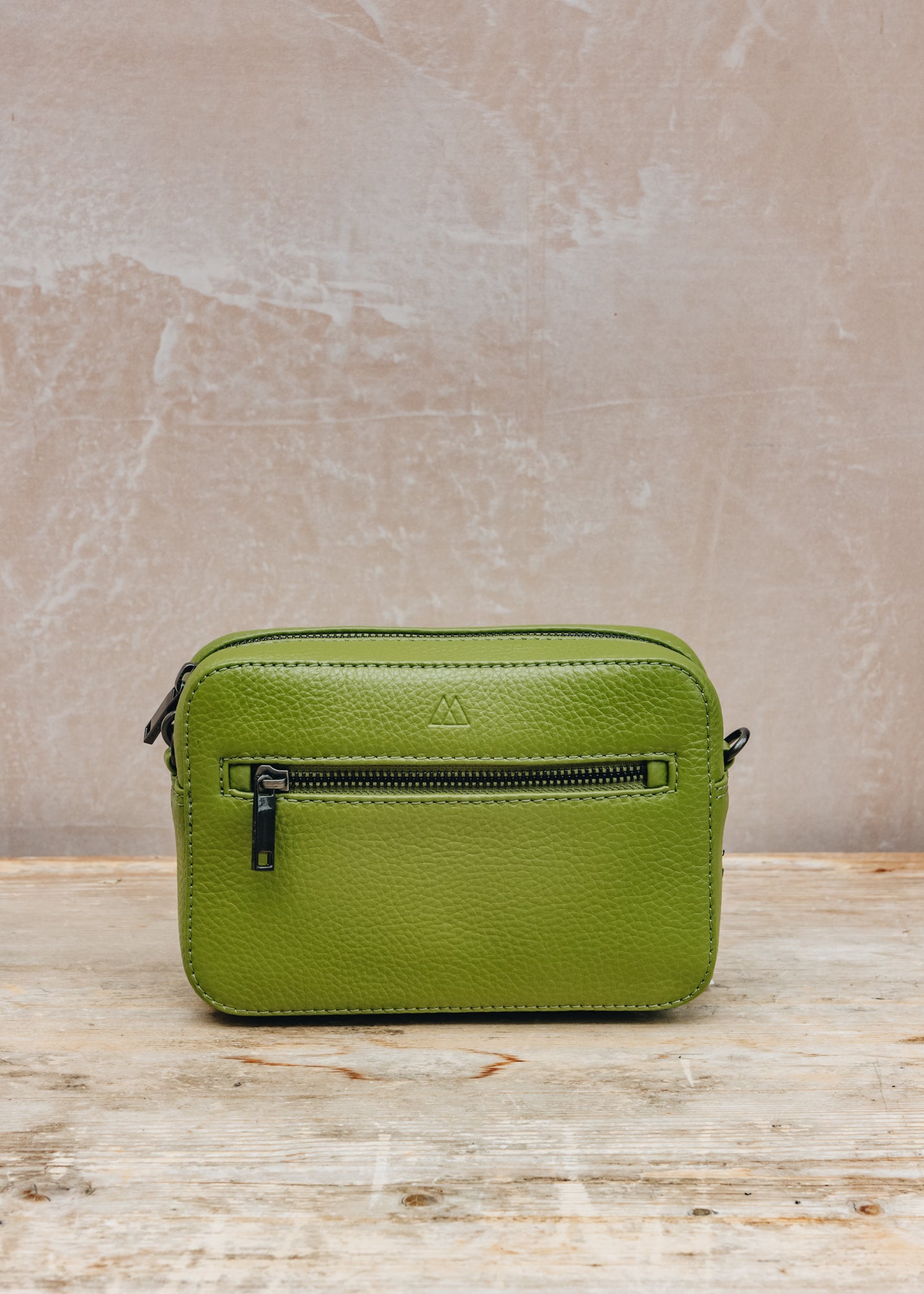 Markberg Denmark Markberg Denmark Elea Grain Cross Body Bag in Wasabi Green
